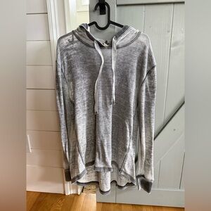 Gray Women's Hoodie Sweater